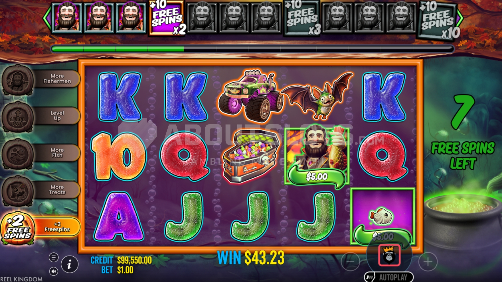 Big Bass Splash Halloween 1000 - captura oficial do jogo