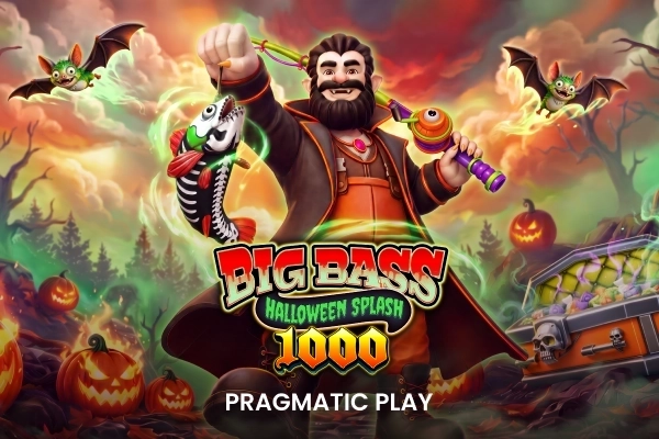 Big Bass Splash Halloween 1000 da Pragmatic Play - arte oficial do jogo