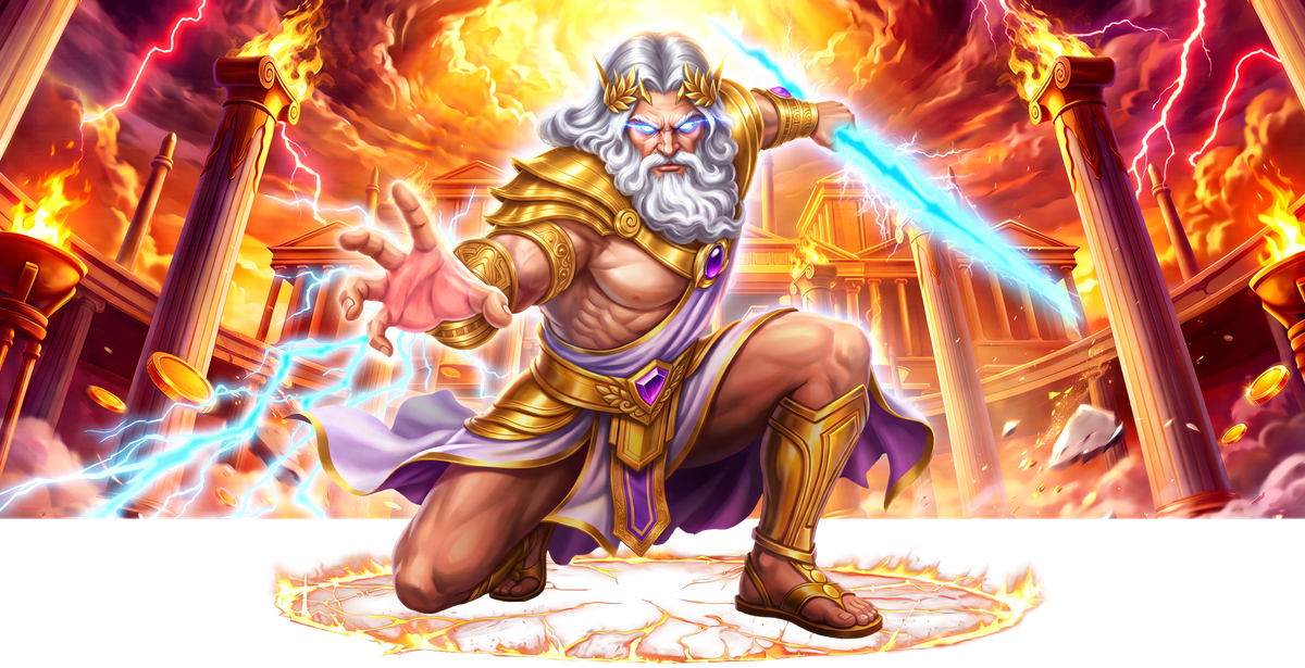Arte oficial de Gates of Olympus 2500 por Pragmatic Play