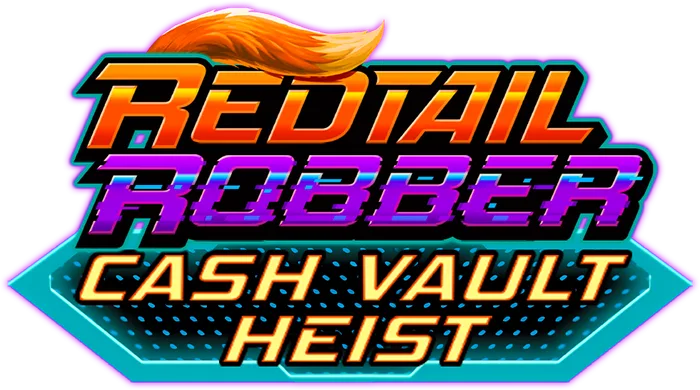 Caça-níquel Redtail Robber Cash Vault Heist da Play'n GO - arte oficial do jogo