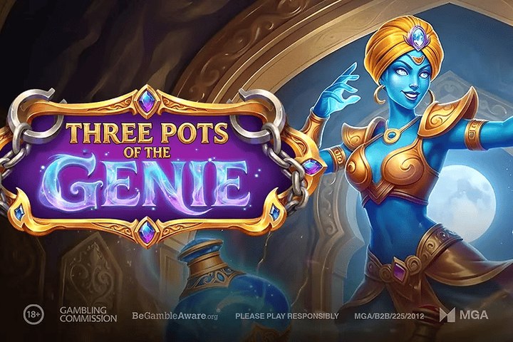 Three Pots of the Genie da Play'n GO - arte oficial do jogo
