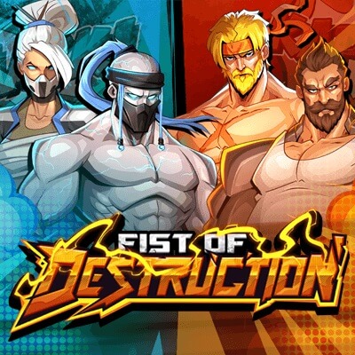 Fist of Destruction - official slot artwork