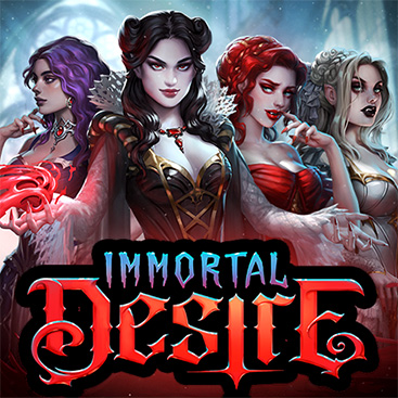 Immortal Desire - official slot artwork
