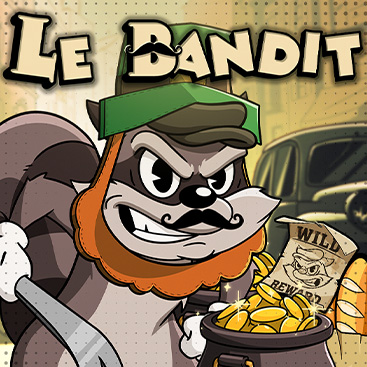 Le Bandit - official slot artwork