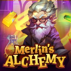 Merlin's Alchemy - official slot artwork