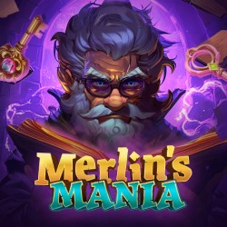 Merlin's Mania - official slot artwork