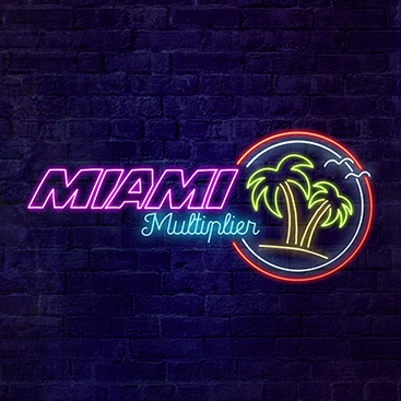 Miami Multiplier - official slot artwork