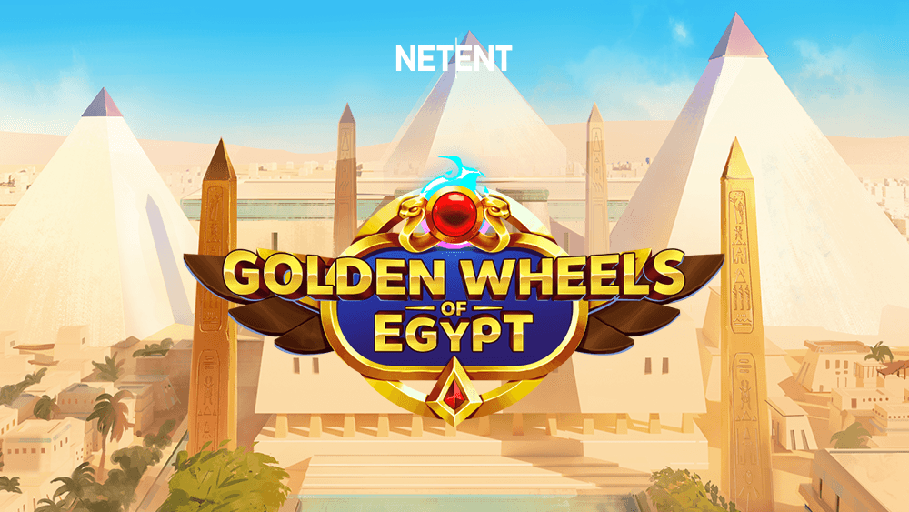 Golden Wheels of Egypt - official slot artwork