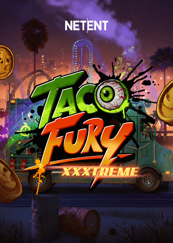 Taco Fury XXXtreme - arte oficial do jogo