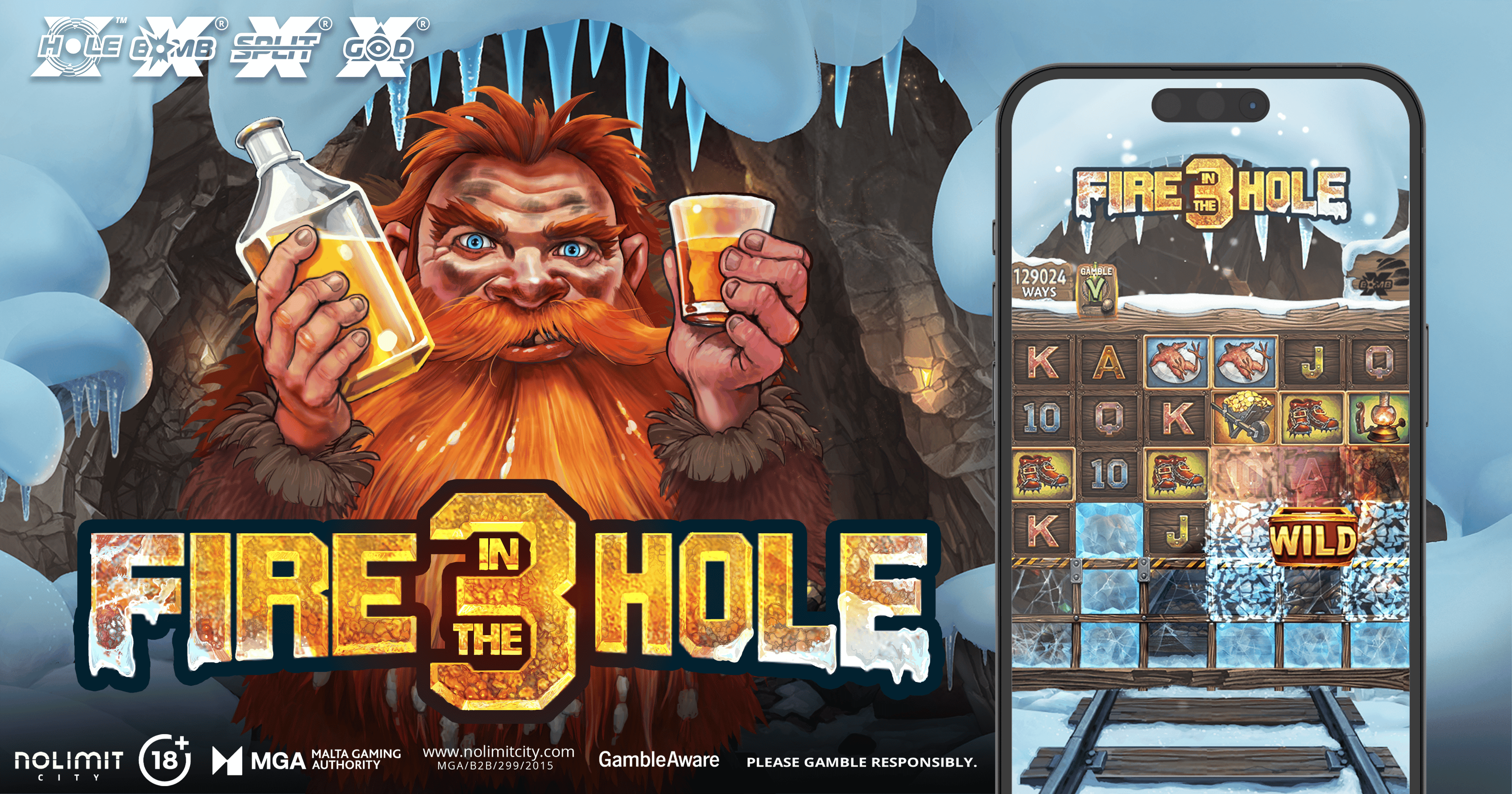 Fire in the Hole 3 - arte oficial del juego