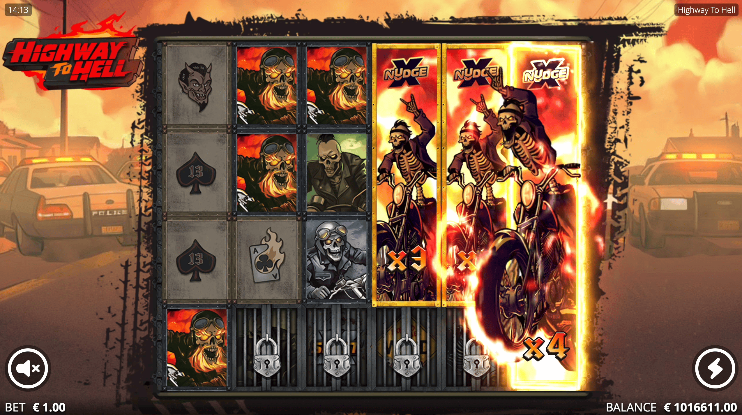 Highway to Hell - official slot artwork