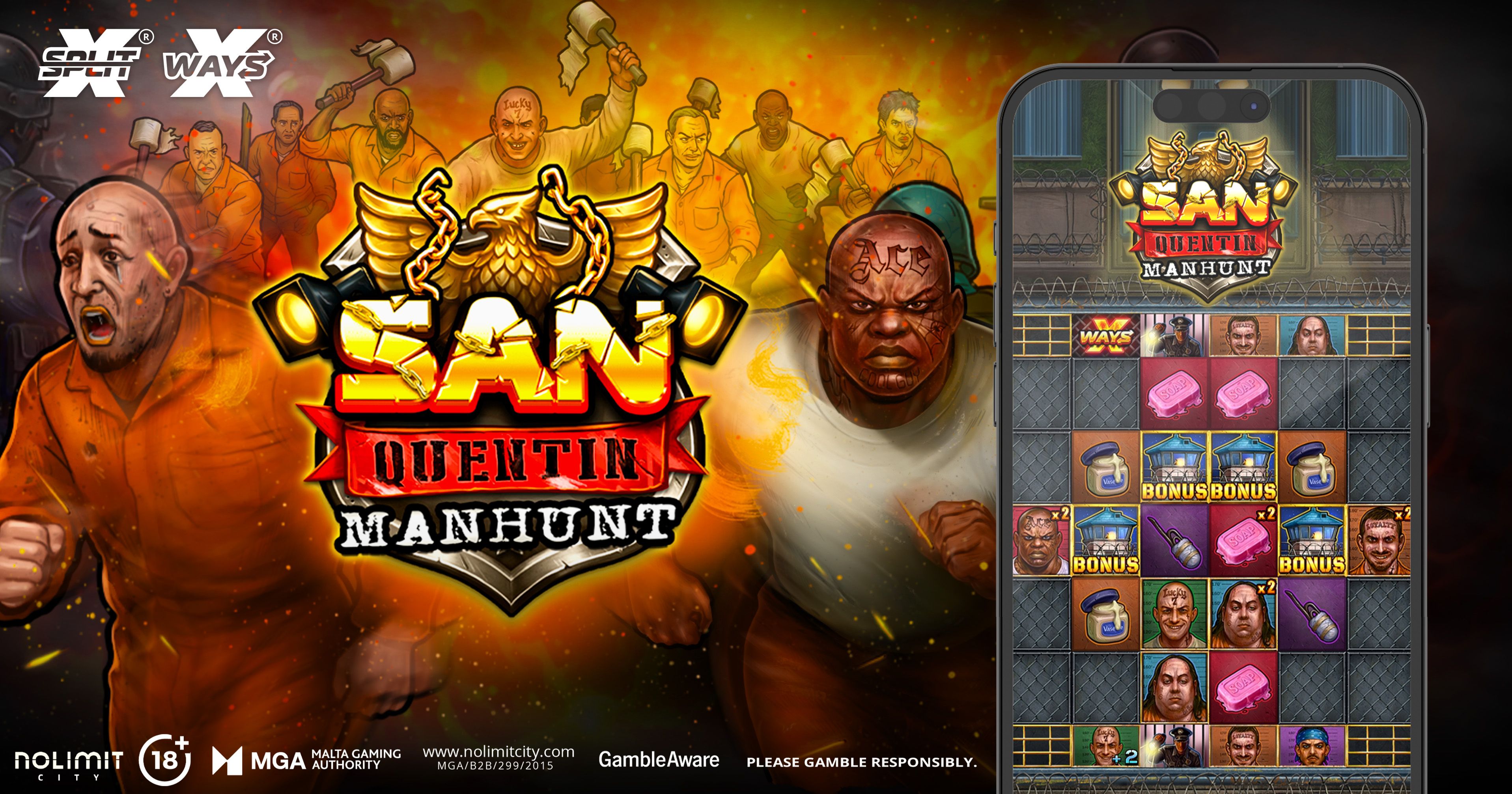San Quentin Manhunt - arte oficial del juego