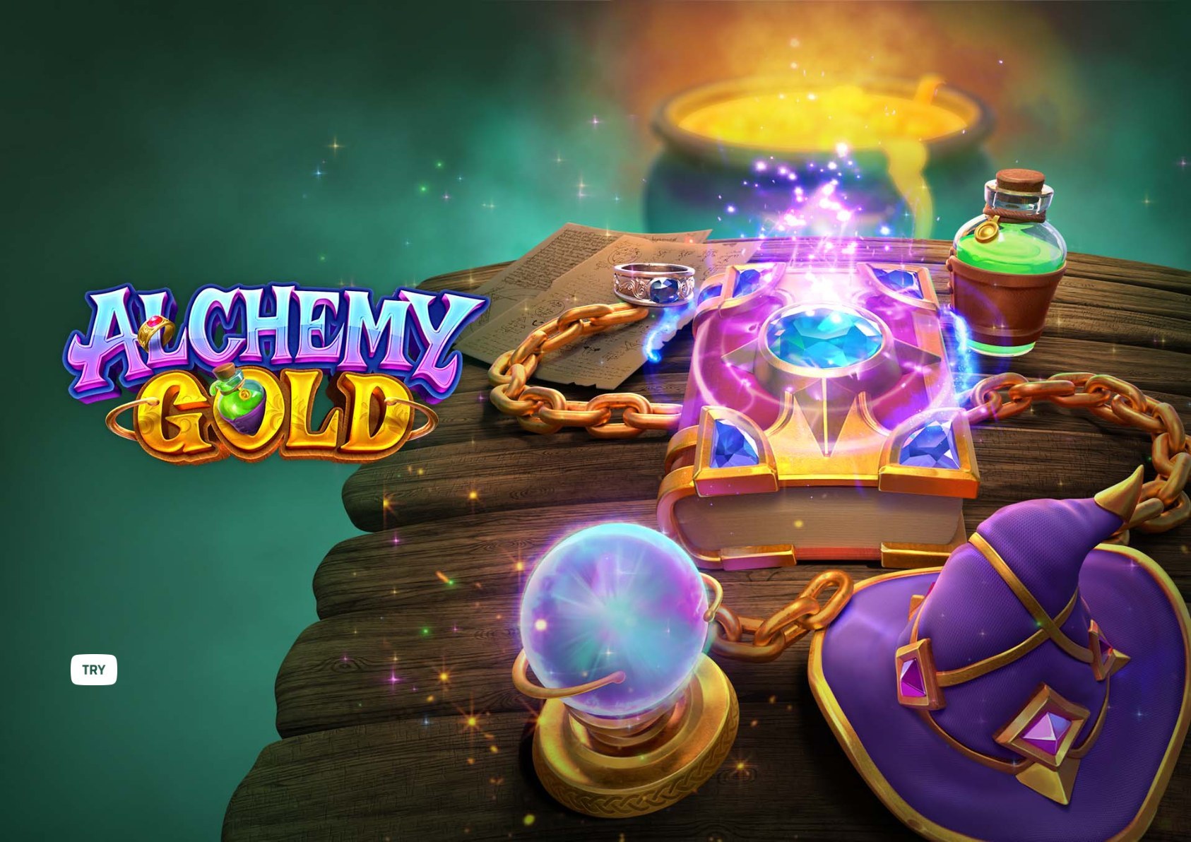 Alchemy Gold - arte oficial del tragamonedas