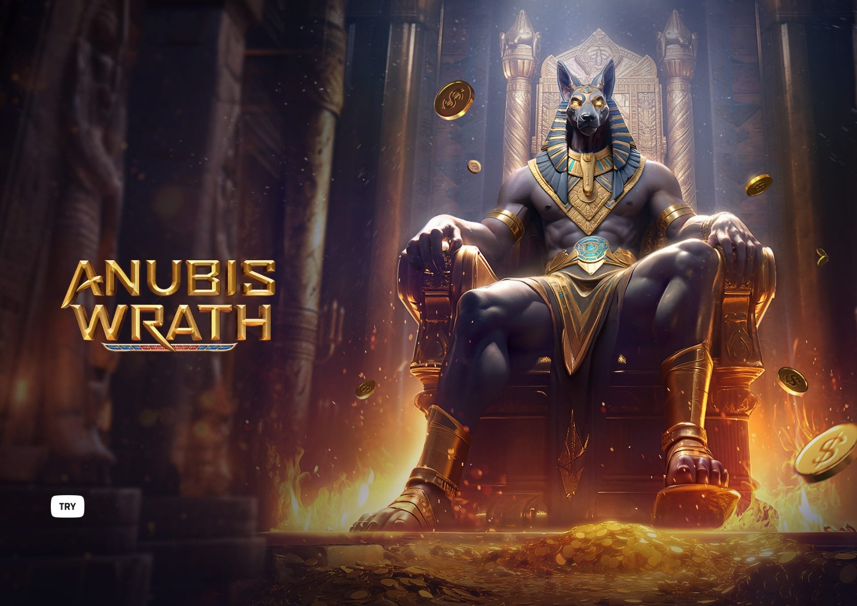 Anubis Wrath - arte oficial del tragamonedas