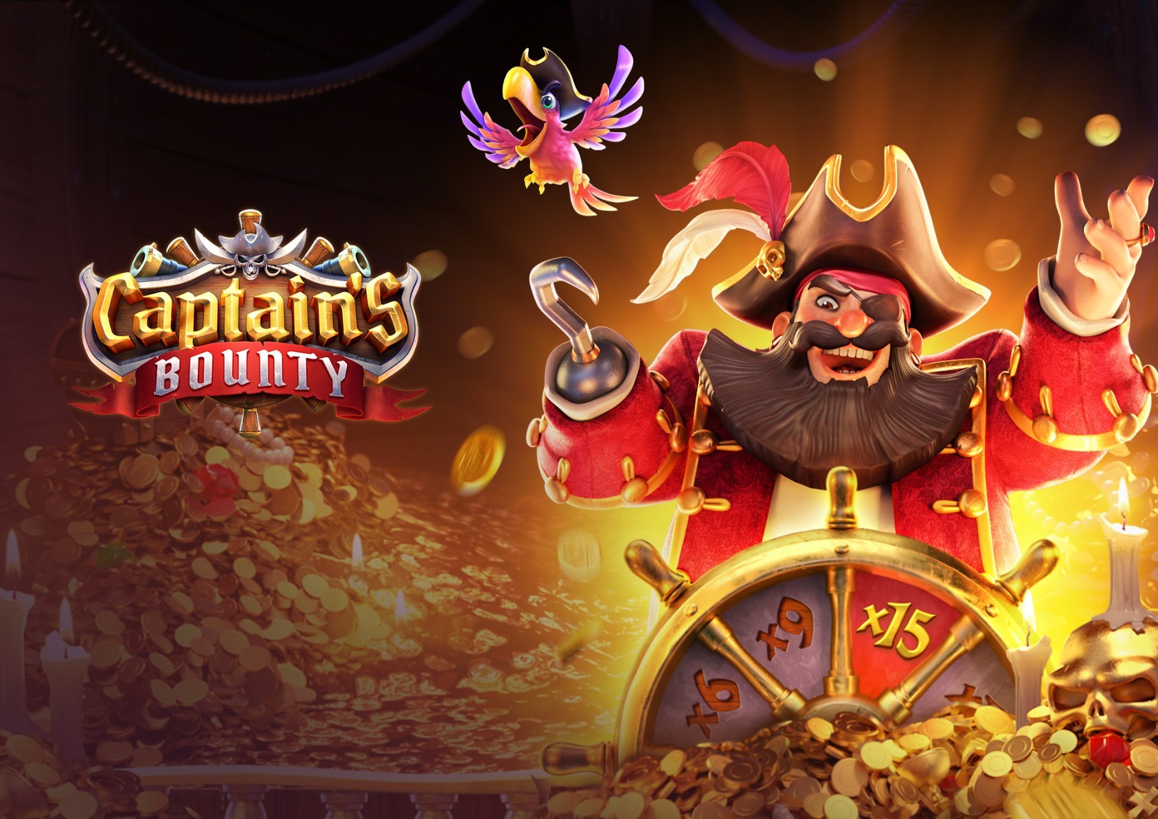 Captain's Bounty - arte oficial del tragamonedas