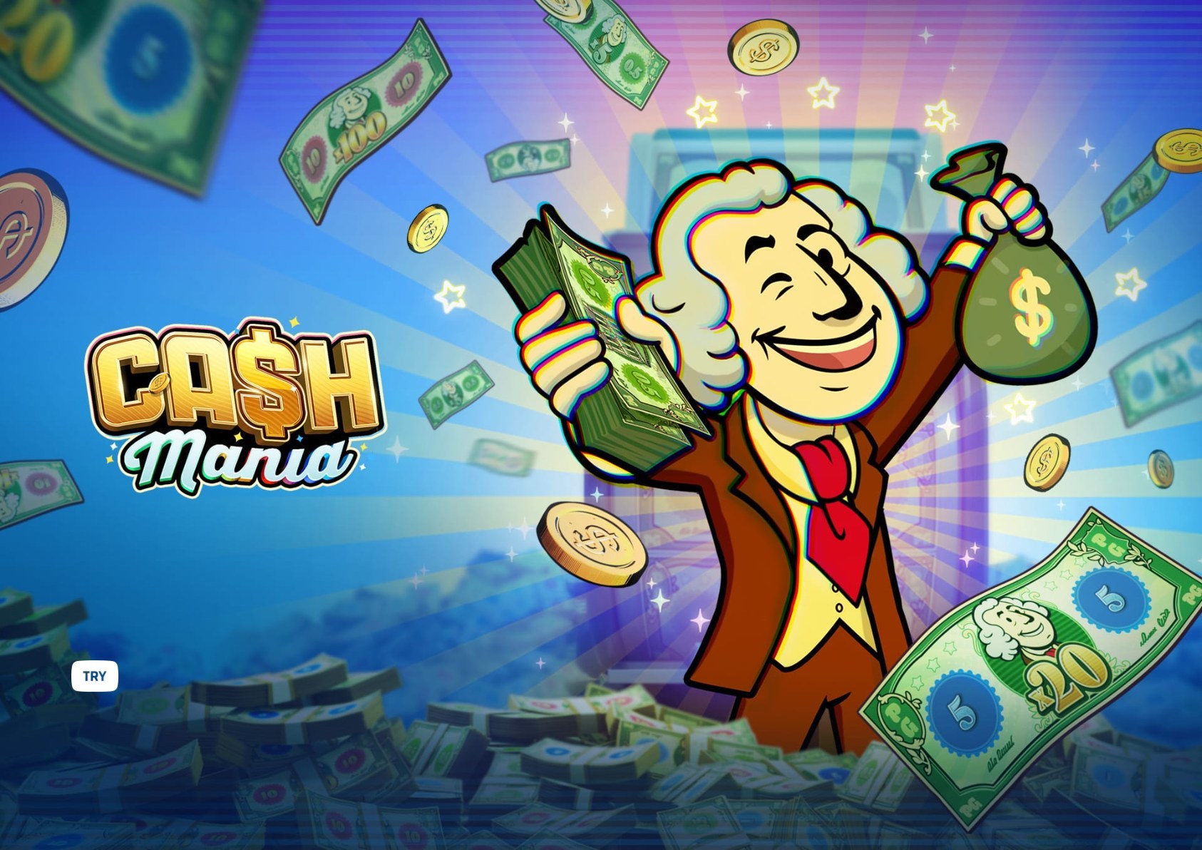 Cash Mania - arte oficial do caça-níqueis