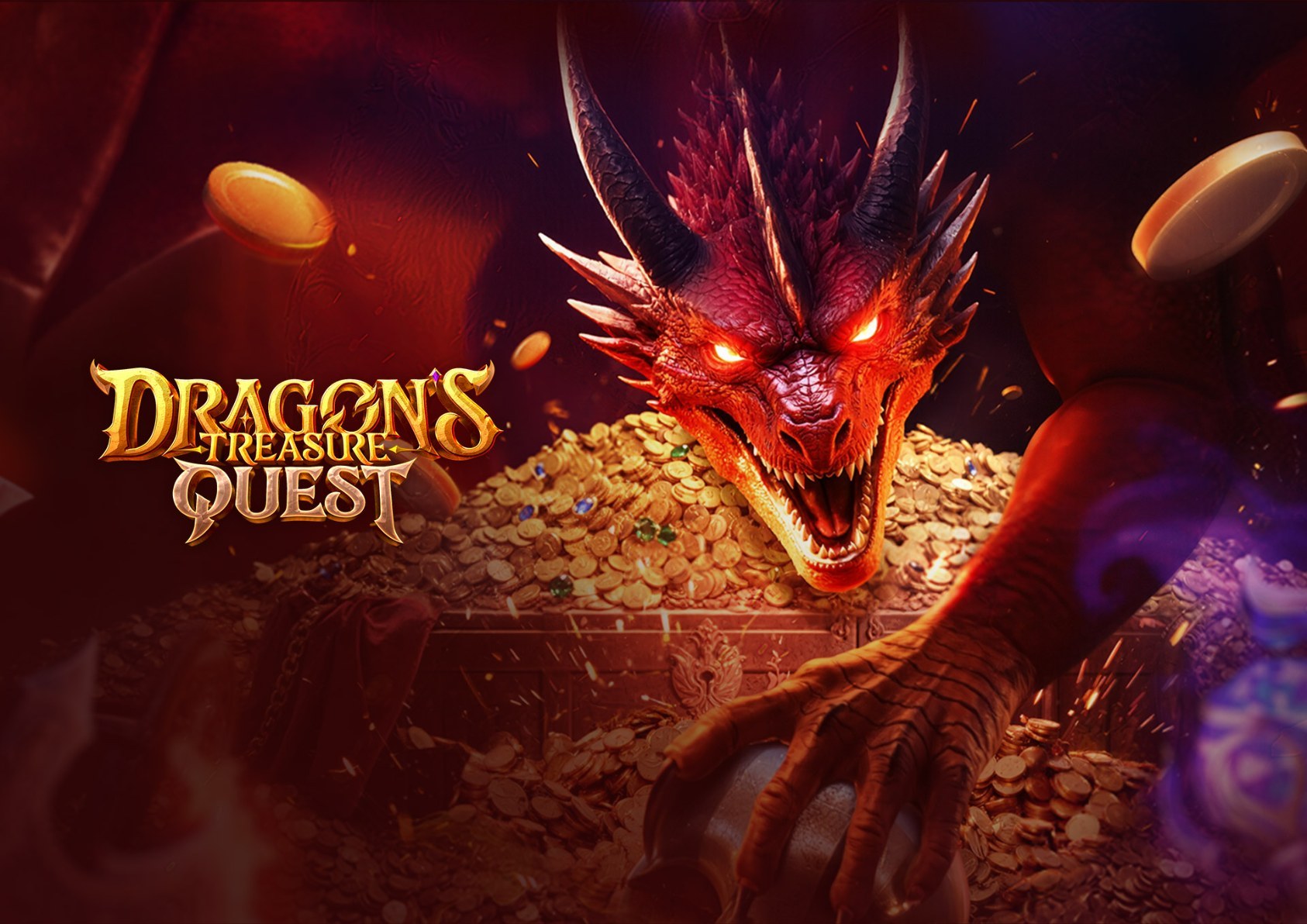 Dragon's Treasure Quest - arte oficial del tragamonedas