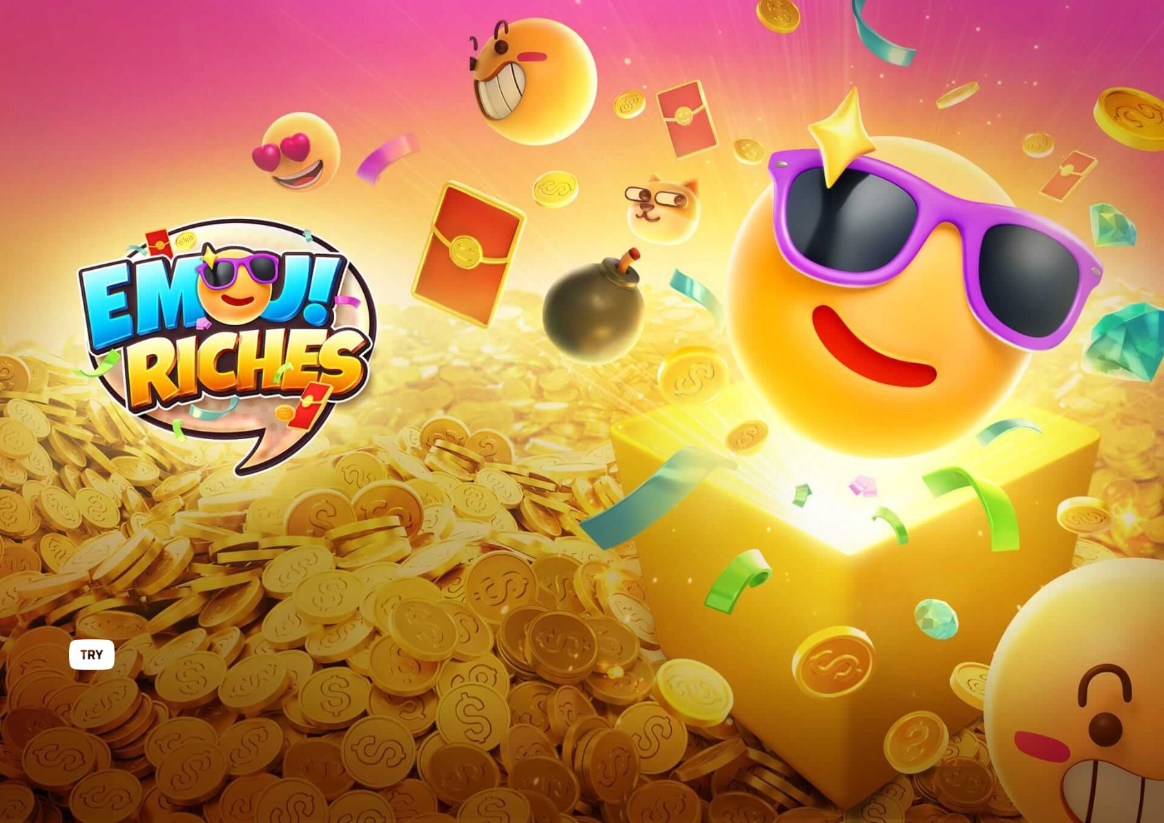 Emoji Riches - arte oficial del tragamonedas