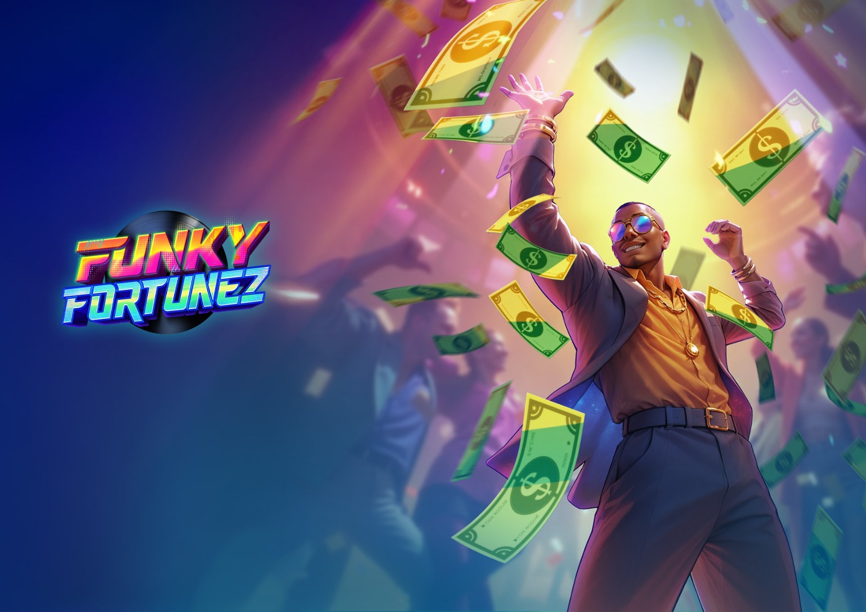 Funky Fortunez - arte oficial del tragamonedas