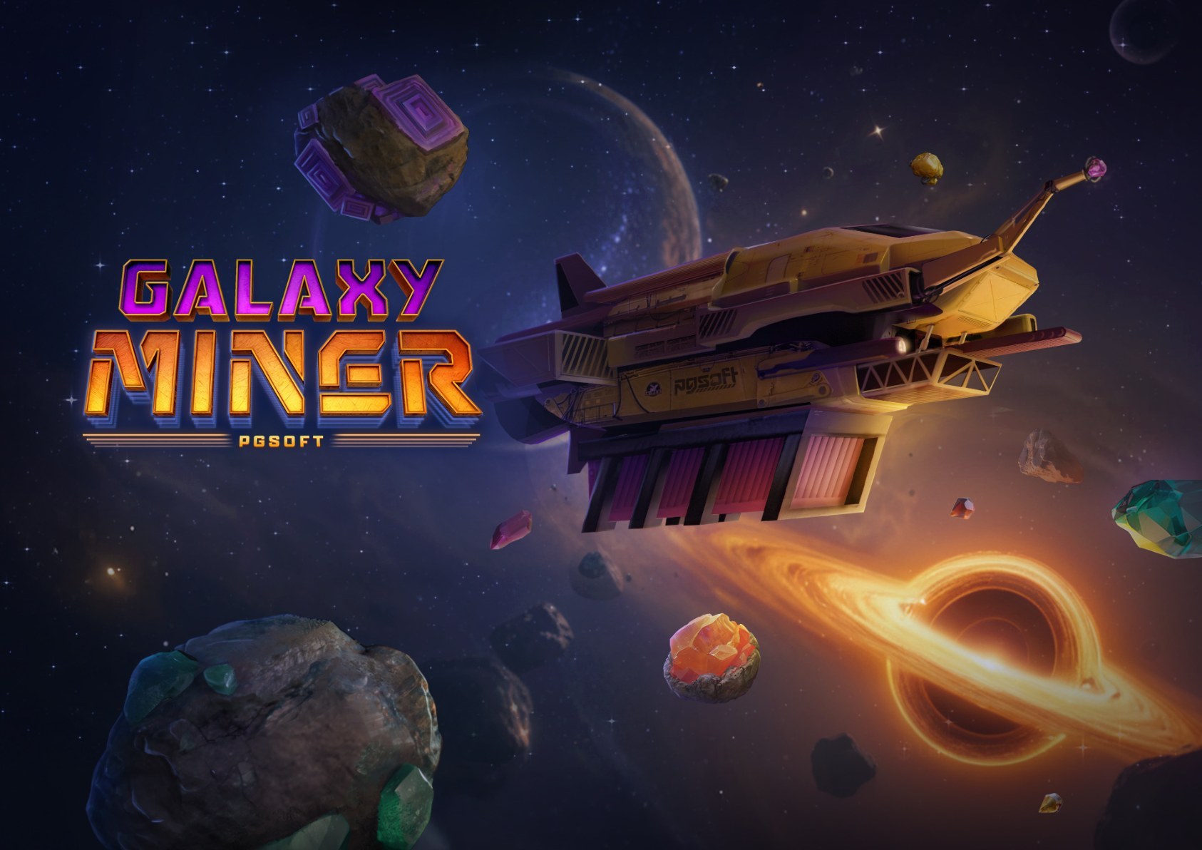 Galaxy Miner - arte oficial del tragamonedas