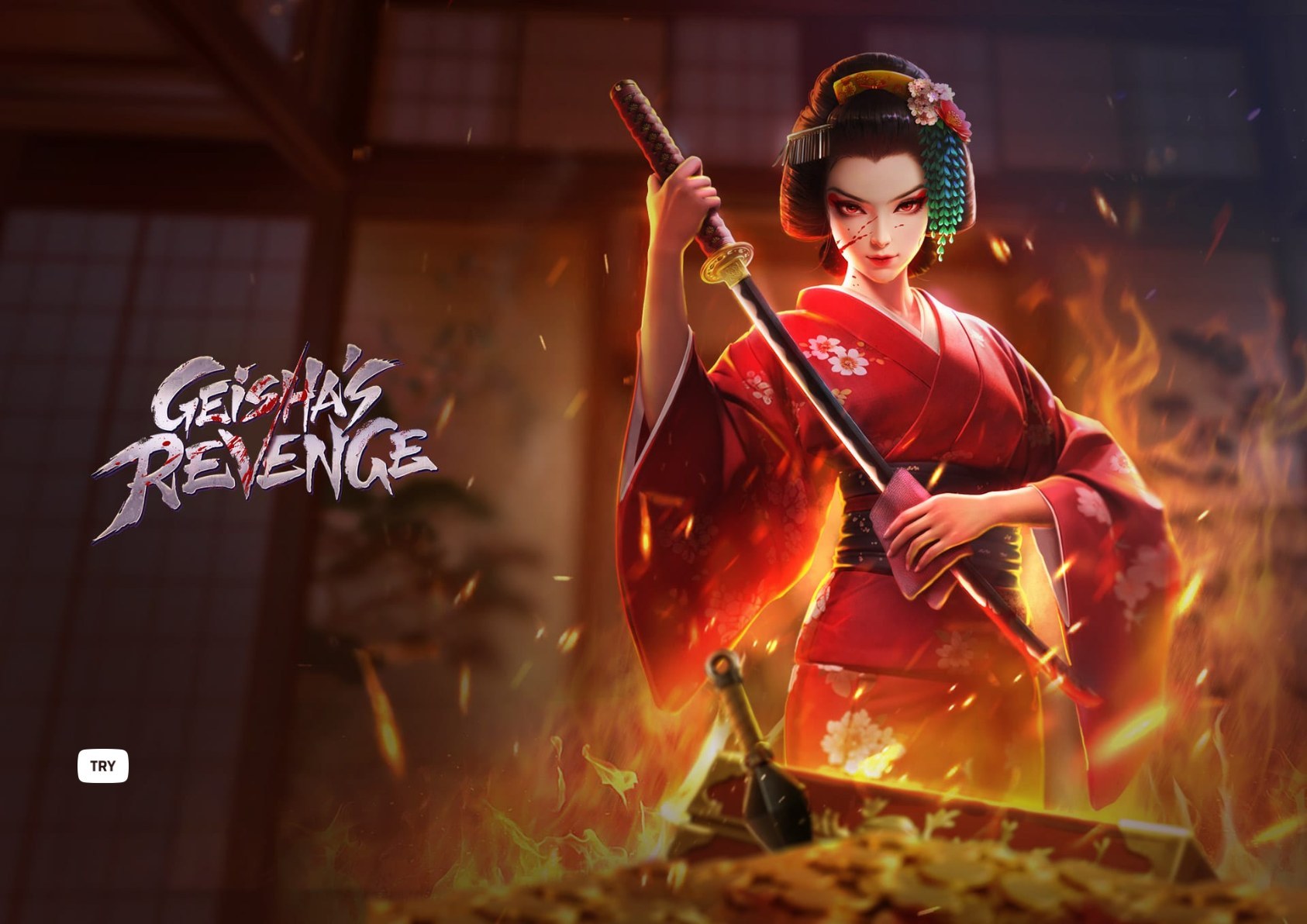 Geisha's Revenge - arte oficial del tragamonedas