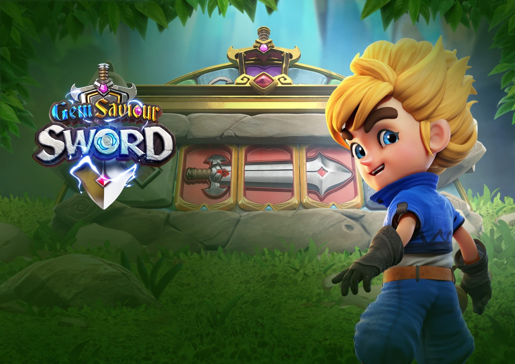 Gem Saviour Sword - arte oficial del tragamonedas