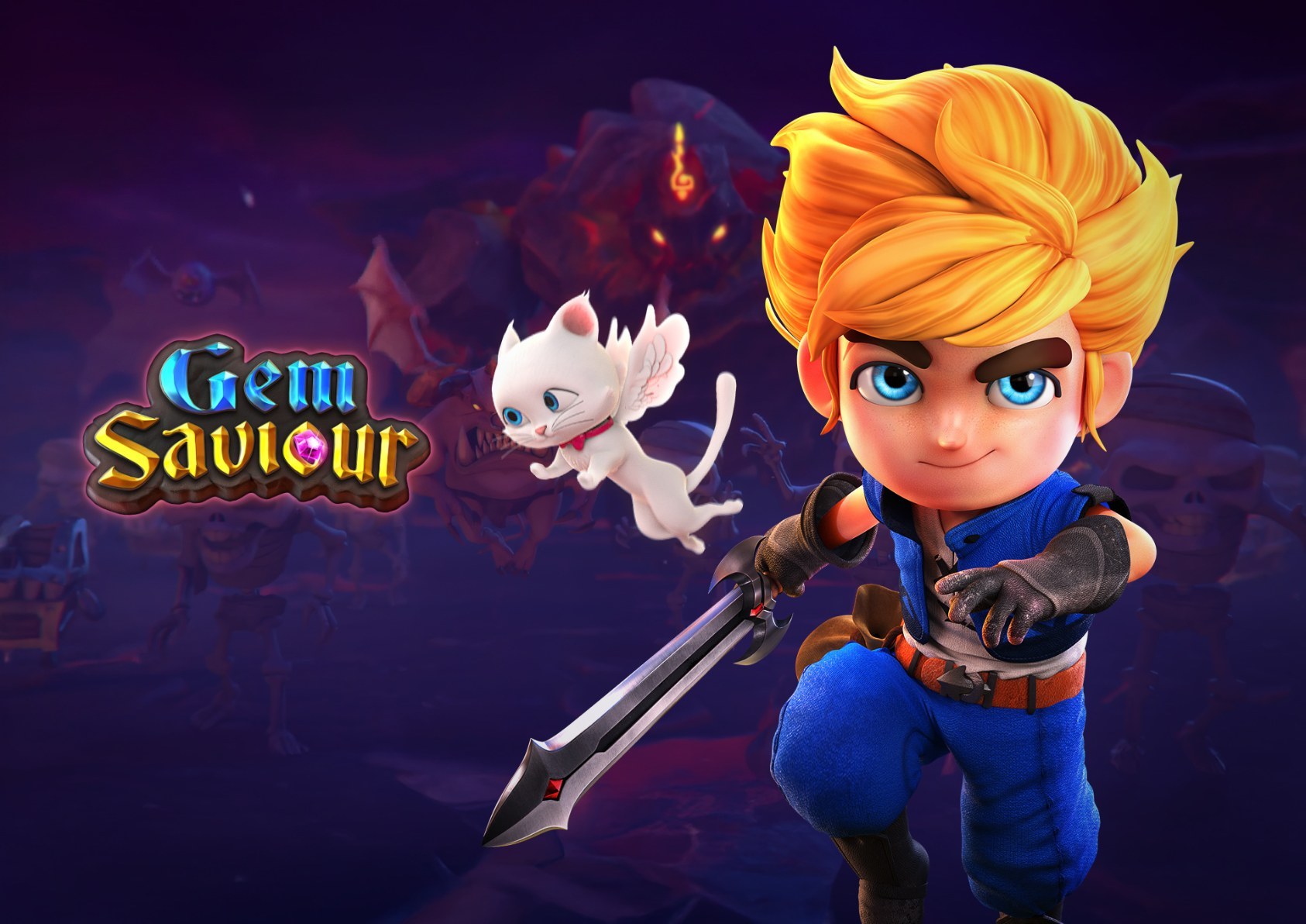 Gem Saviour - arte oficial del tragamonedas