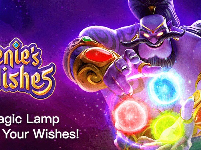 Genie's 3 Wishes - official slot artwork