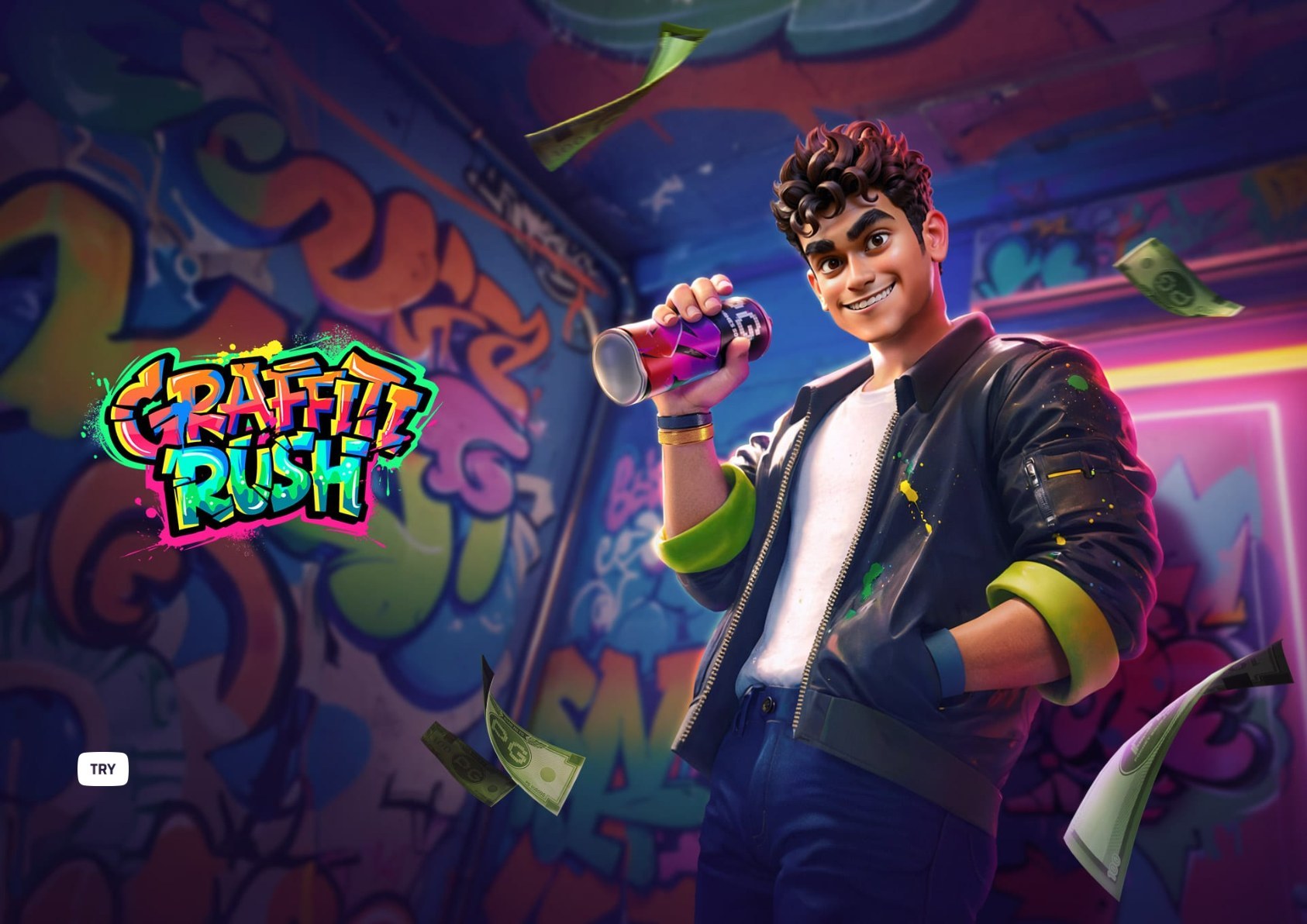 Graffiti Rush - arte oficial del tragamonedas