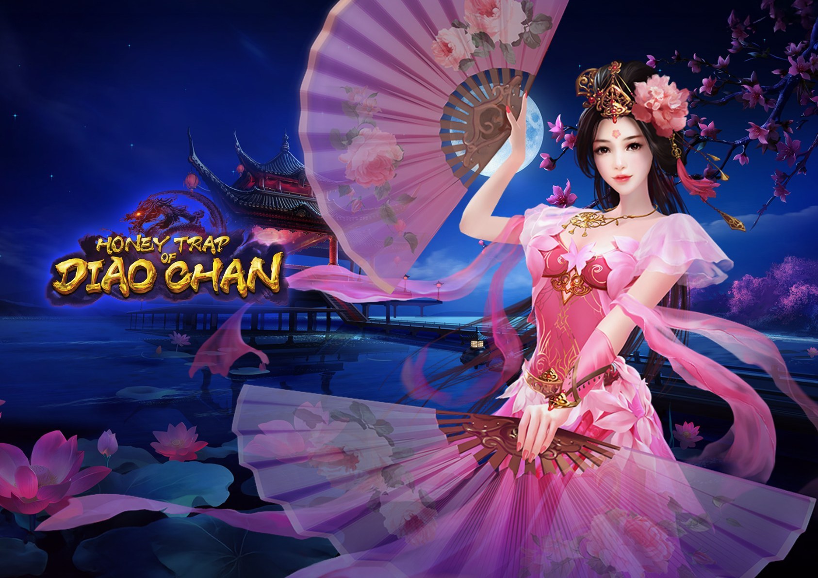 Honey Trap of Diao Chan - arte oficial del tragamonedas