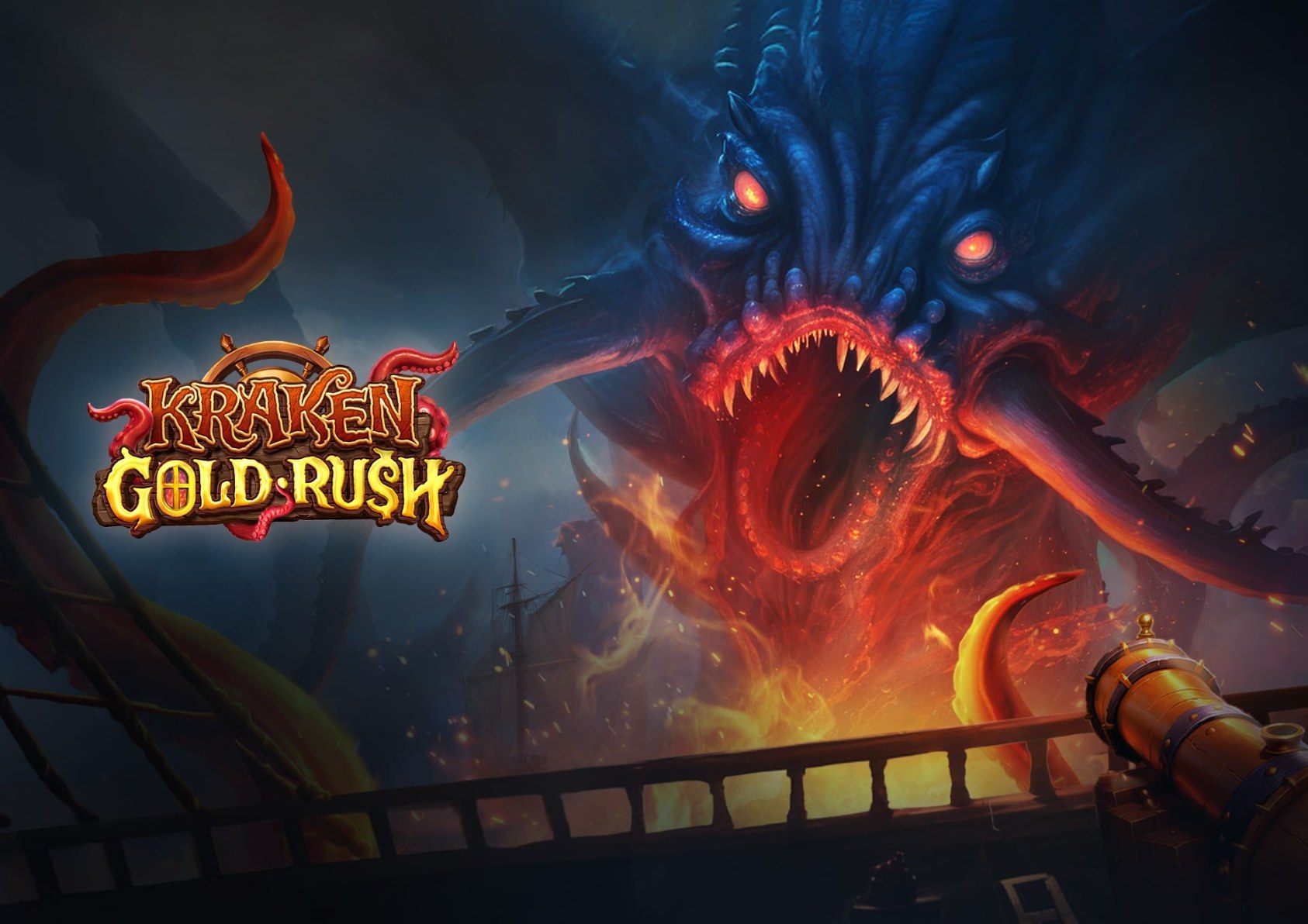 Kraken Gold Rush - arte oficial del tragamonedas