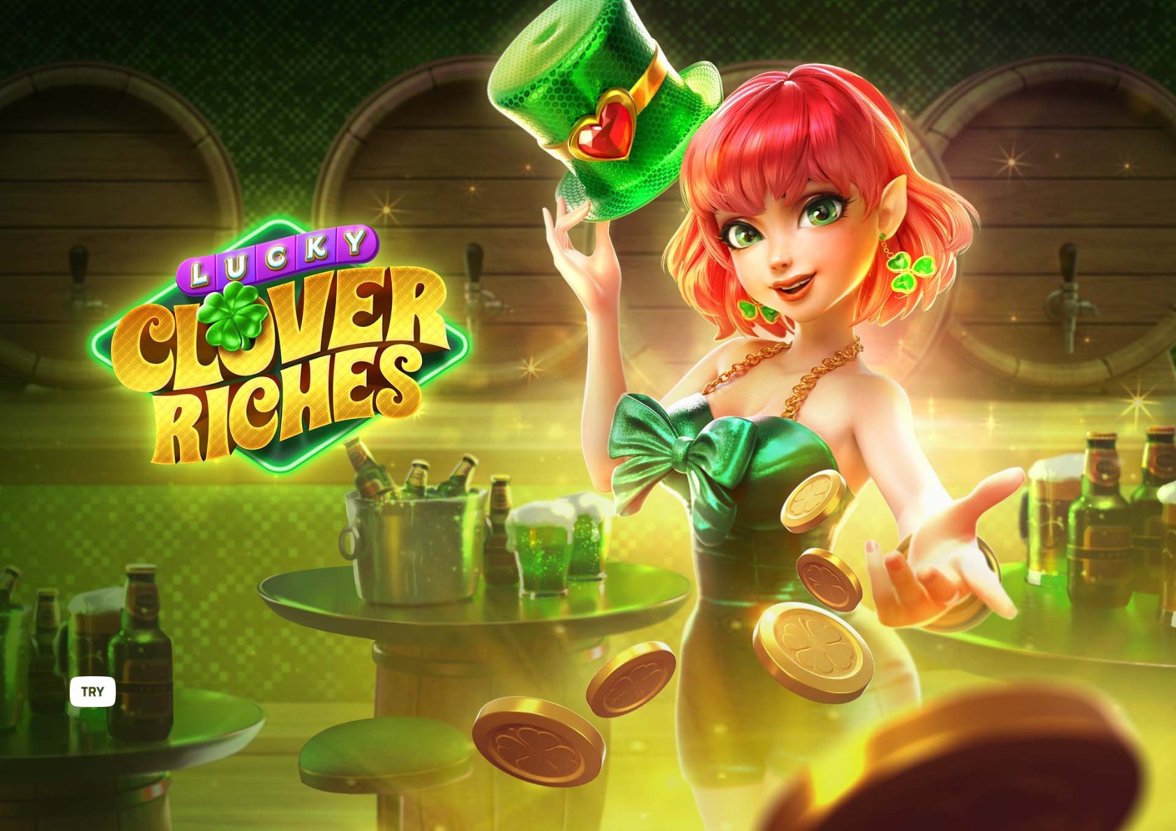 Lucky Clover Riches - arte oficial del tragamonedas