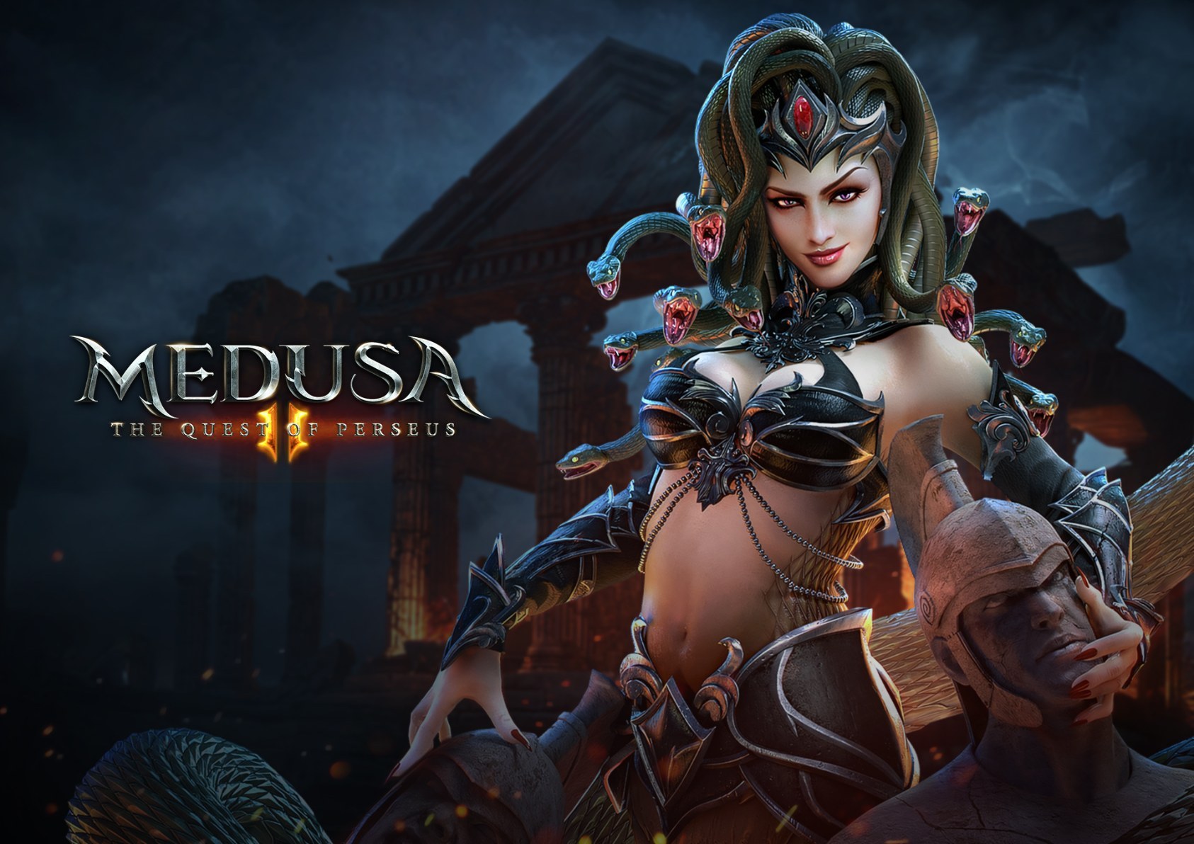 Medusa II - arte oficial del tragamonedas