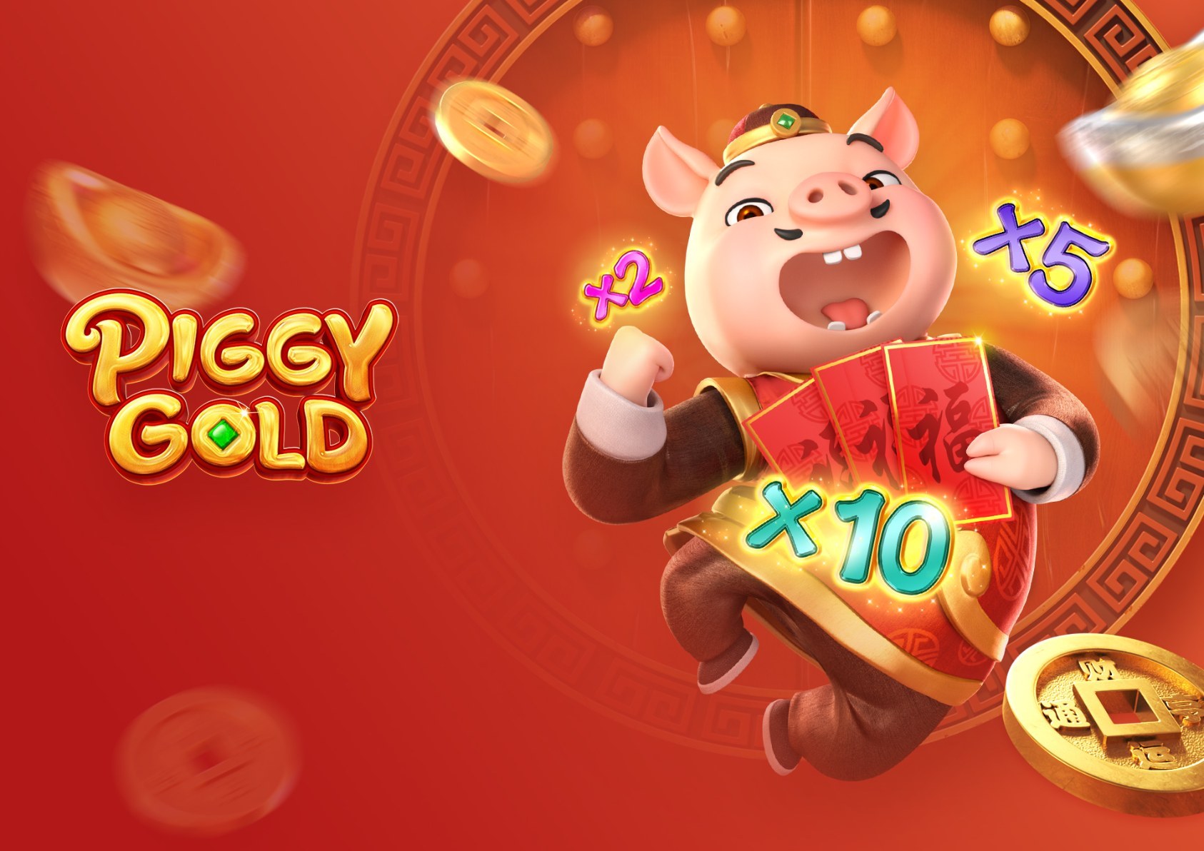 Piggy Gold - arte oficial del tragamonedas