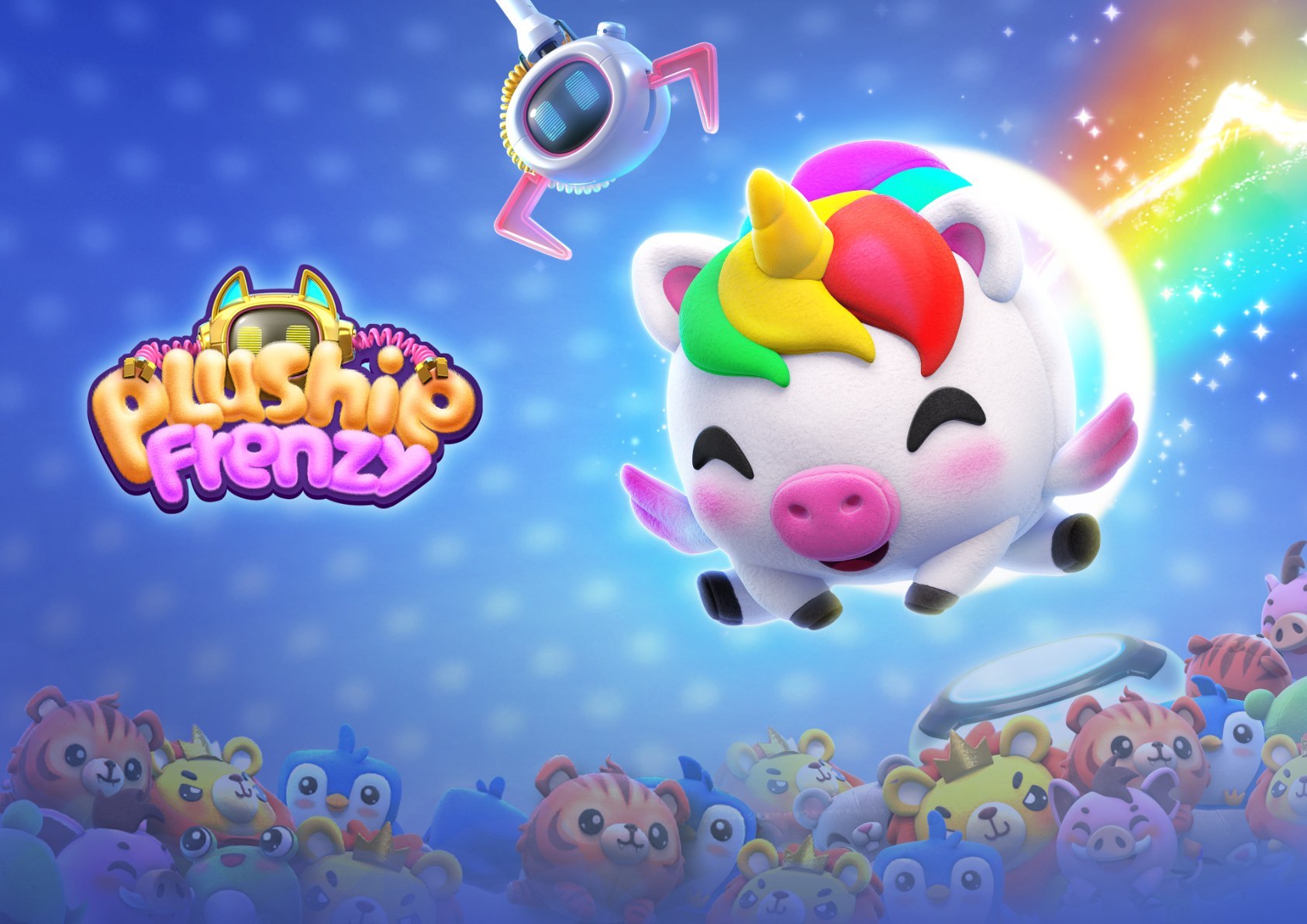 Plushie Frenzy - arte oficial del tragamonedas