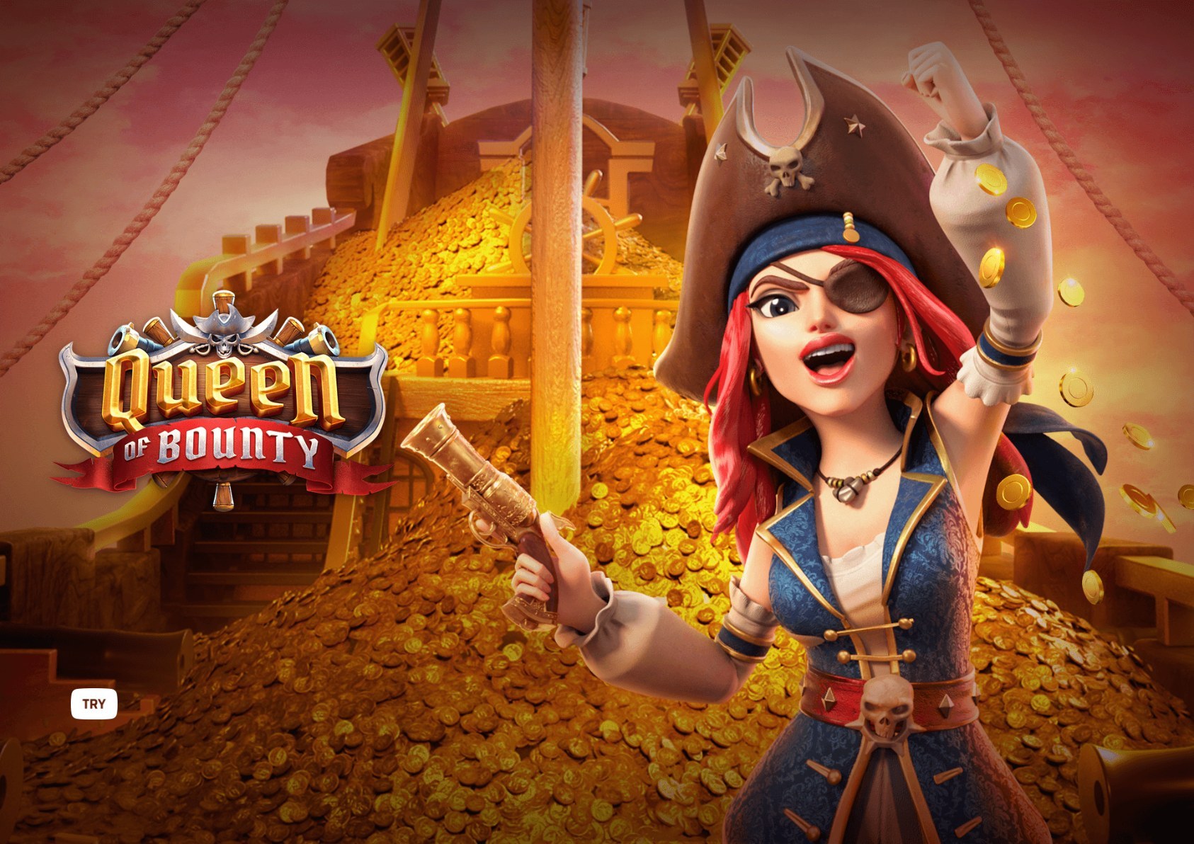 Queen of Bounty - arte oficial del tragamonedas