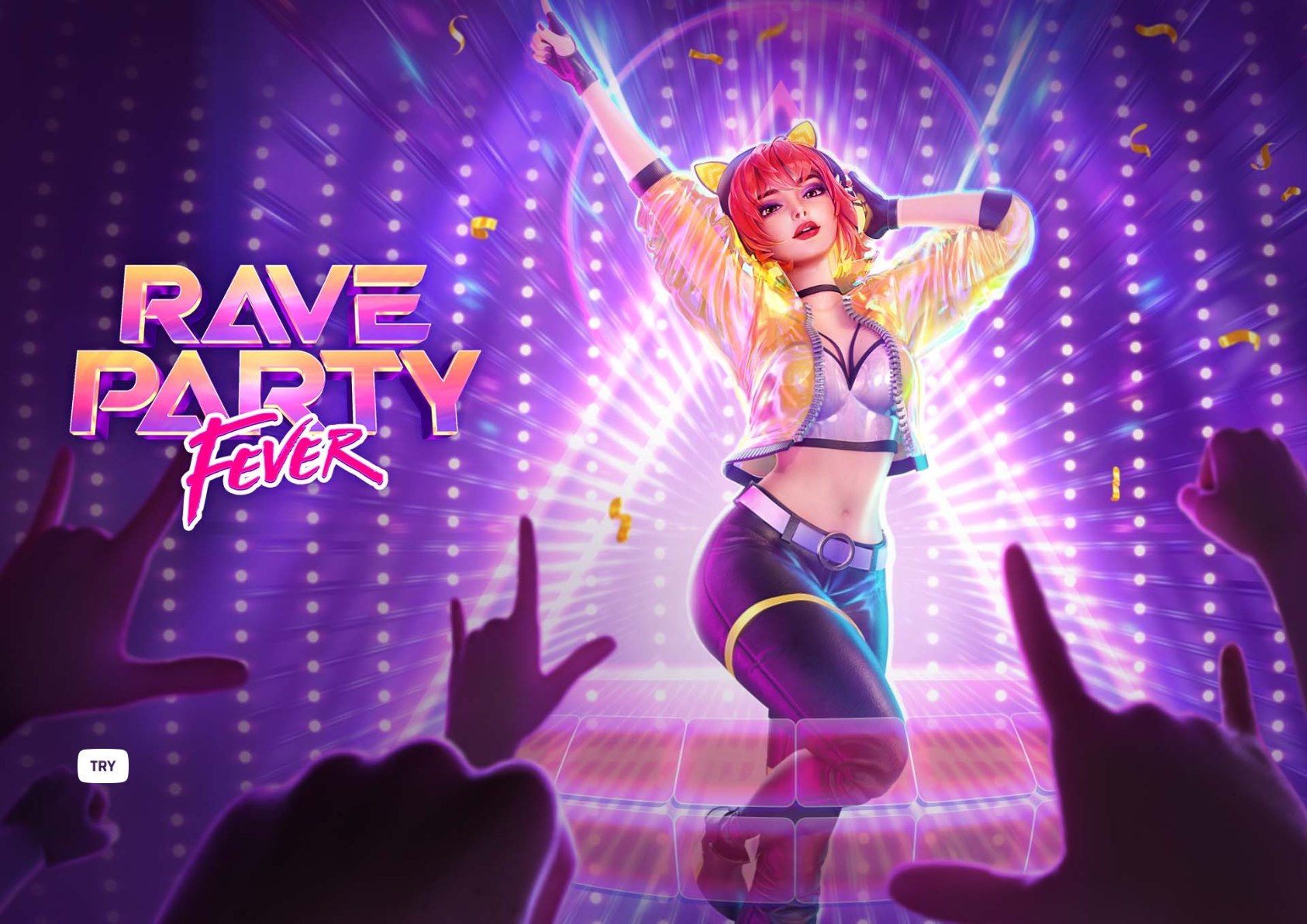 Rave Party Fever - arte oficial del tragamonedas