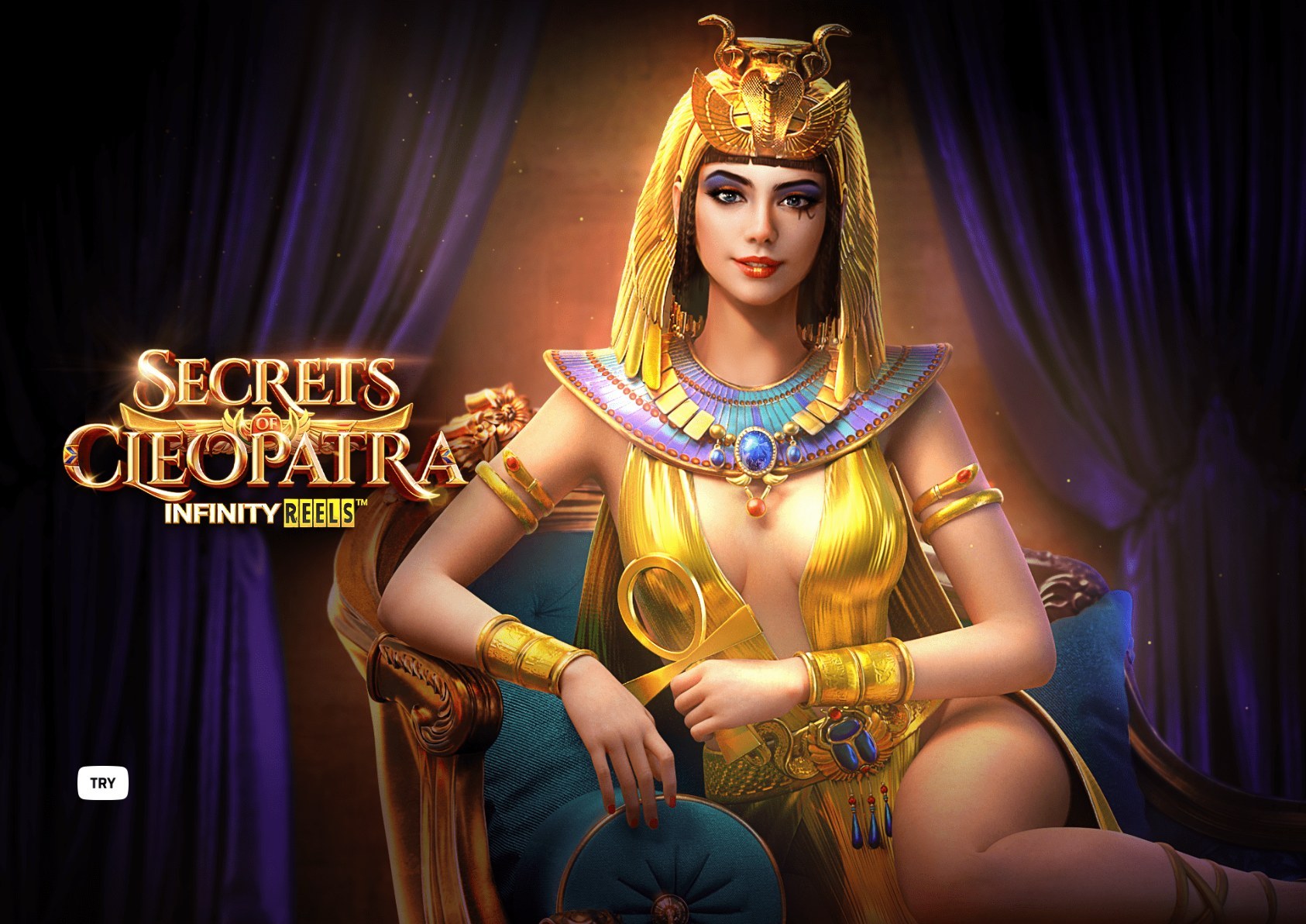Secrets of Cleopatra - arte oficial del tragamonedas