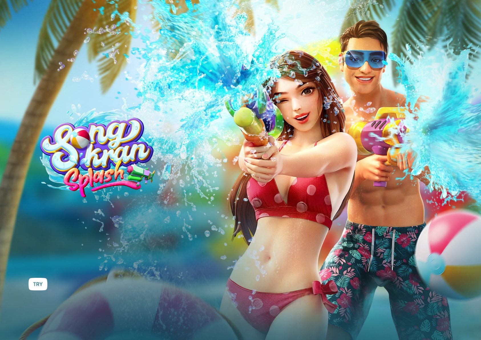 Songkran Splash - arte oficial del tragamonedas