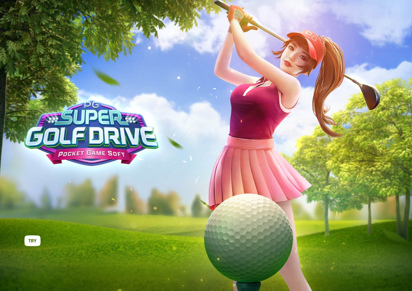 Super Golf Drive - arte oficial del tragamonedas