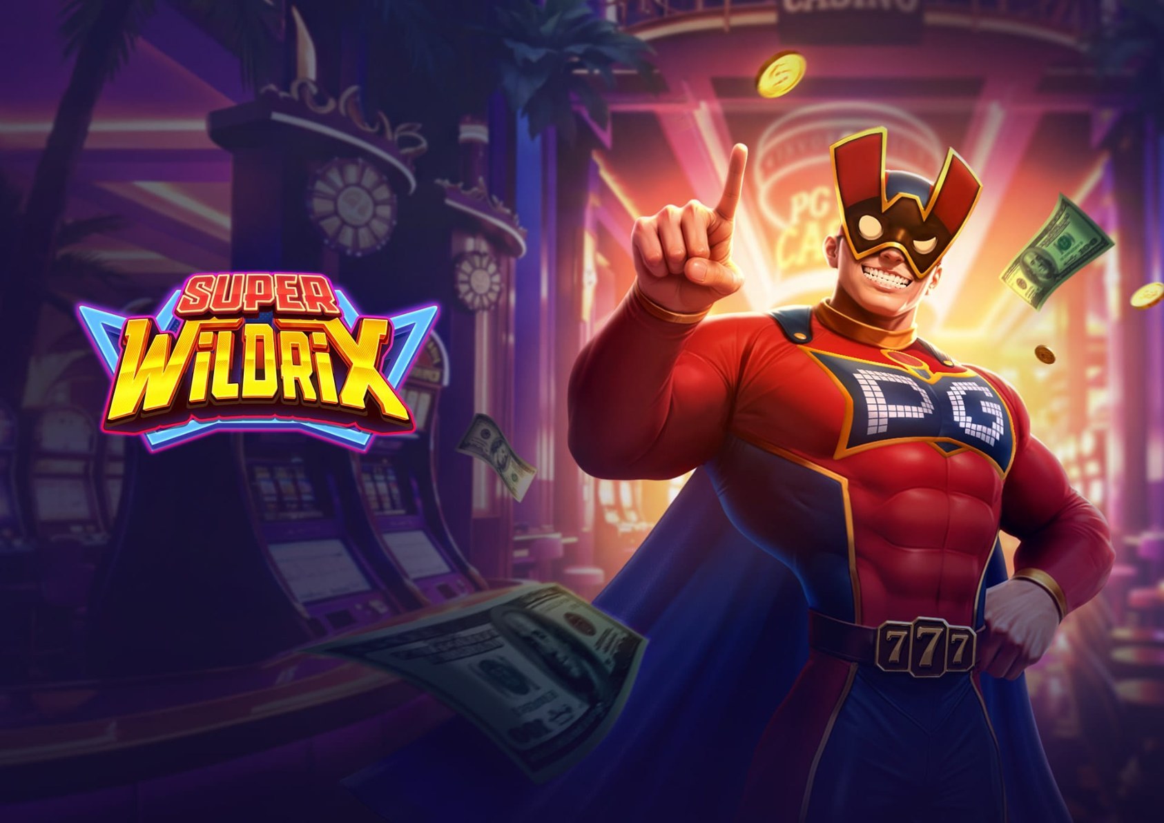 Super Wildrix - arte oficial del tragamonedas