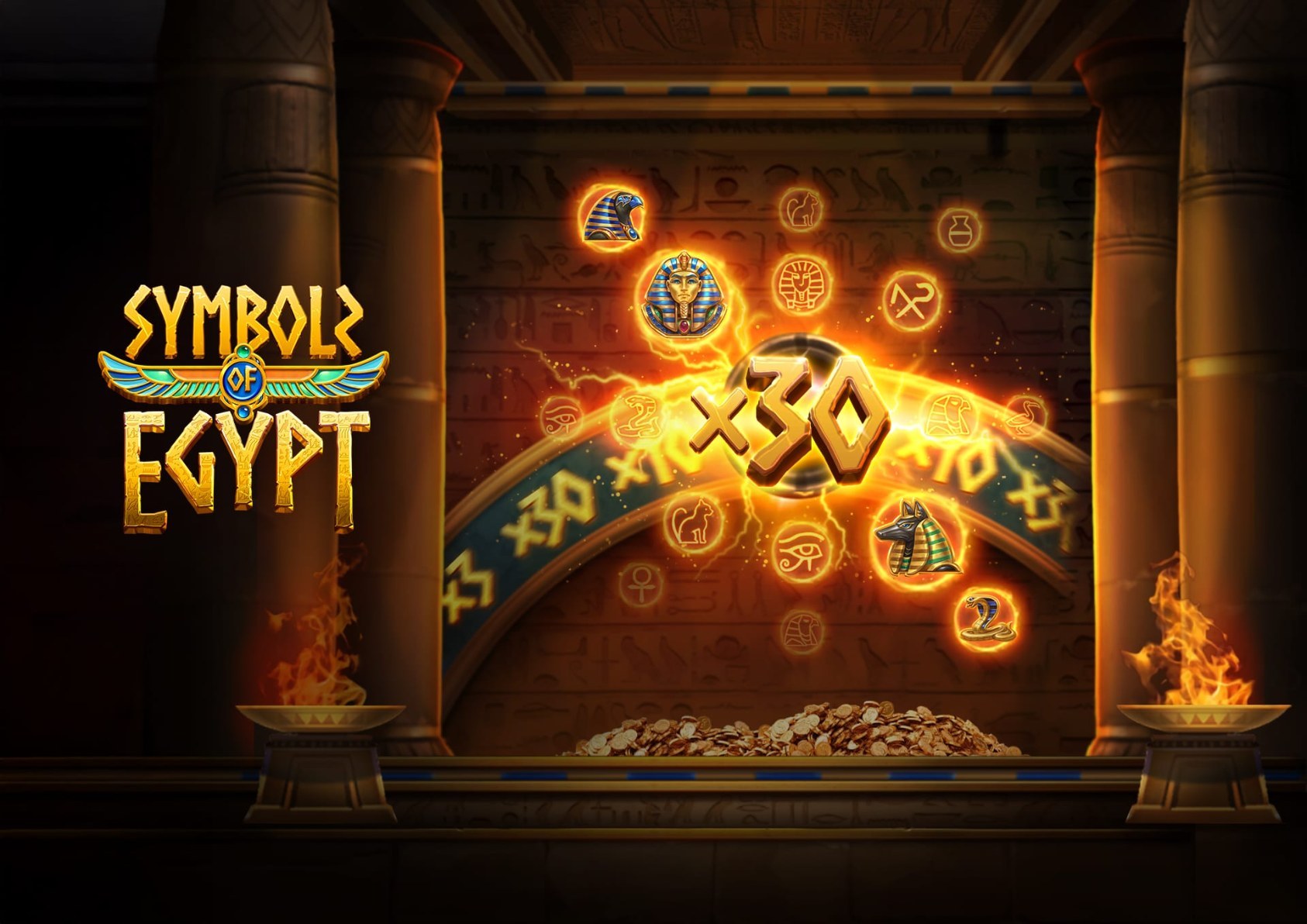 Symbols of Egypt - arte oficial del tragamonedas