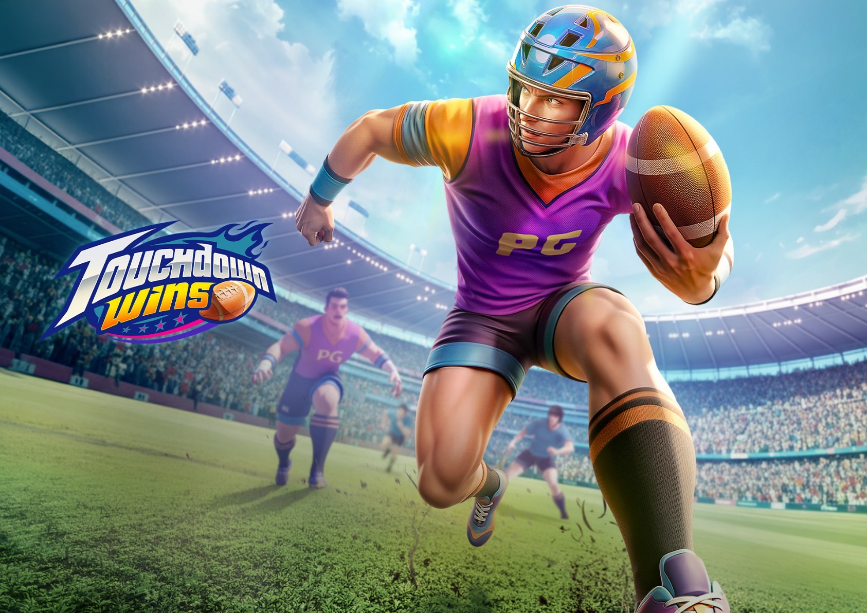 Touchdown Wins - arte oficial del tragamonedas