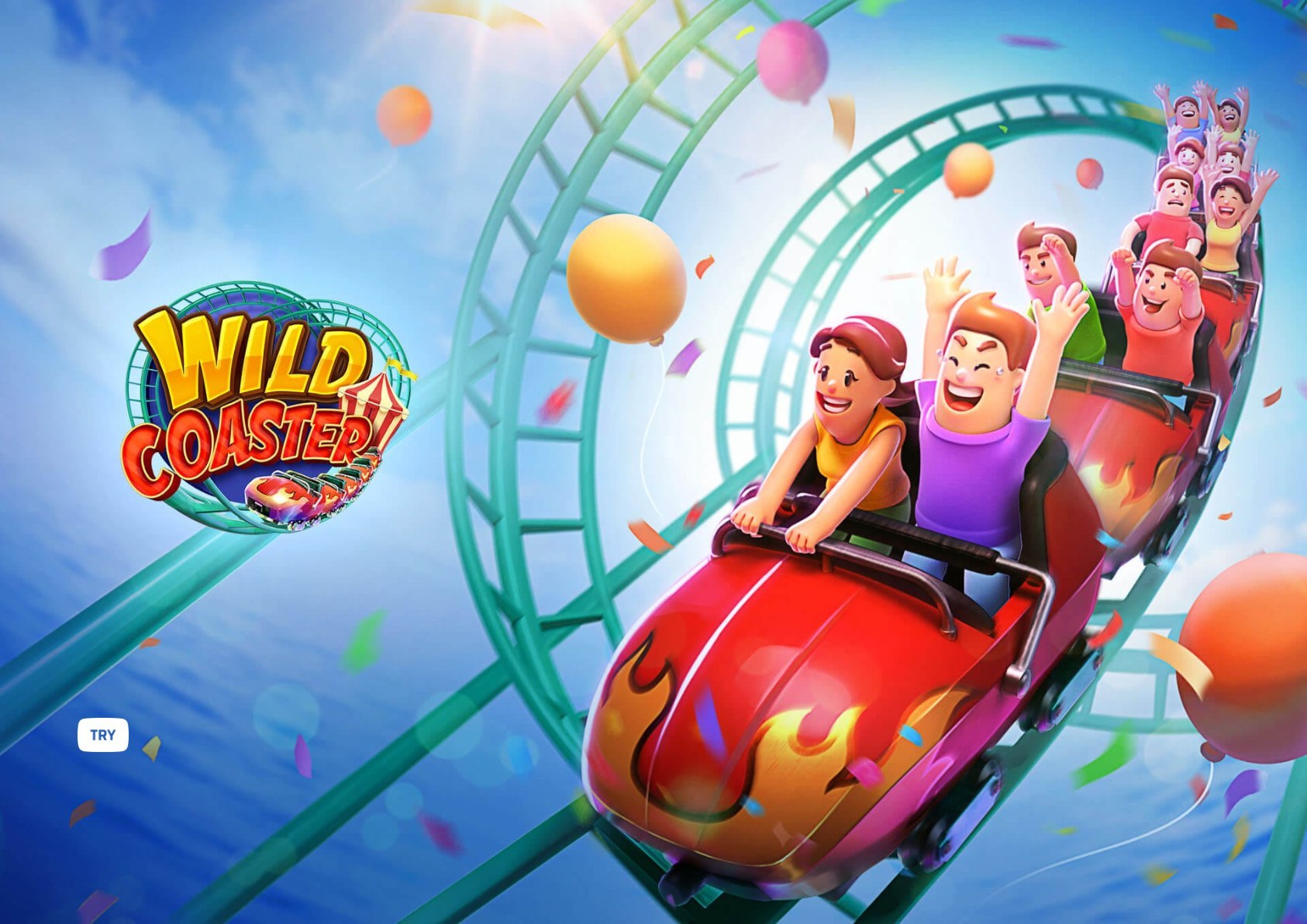 Wild Coaster - arte oficial del tragamonedas
