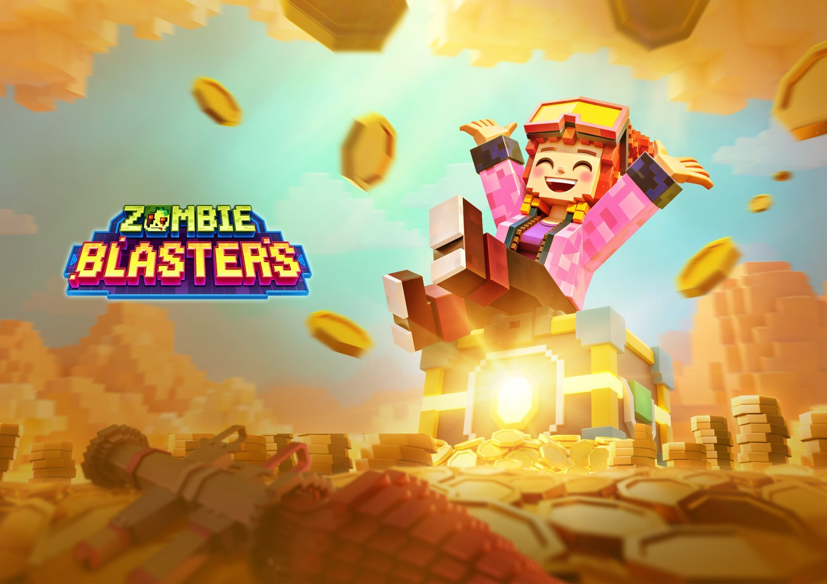 Zombie Blasters - arte oficial del tragamonedas