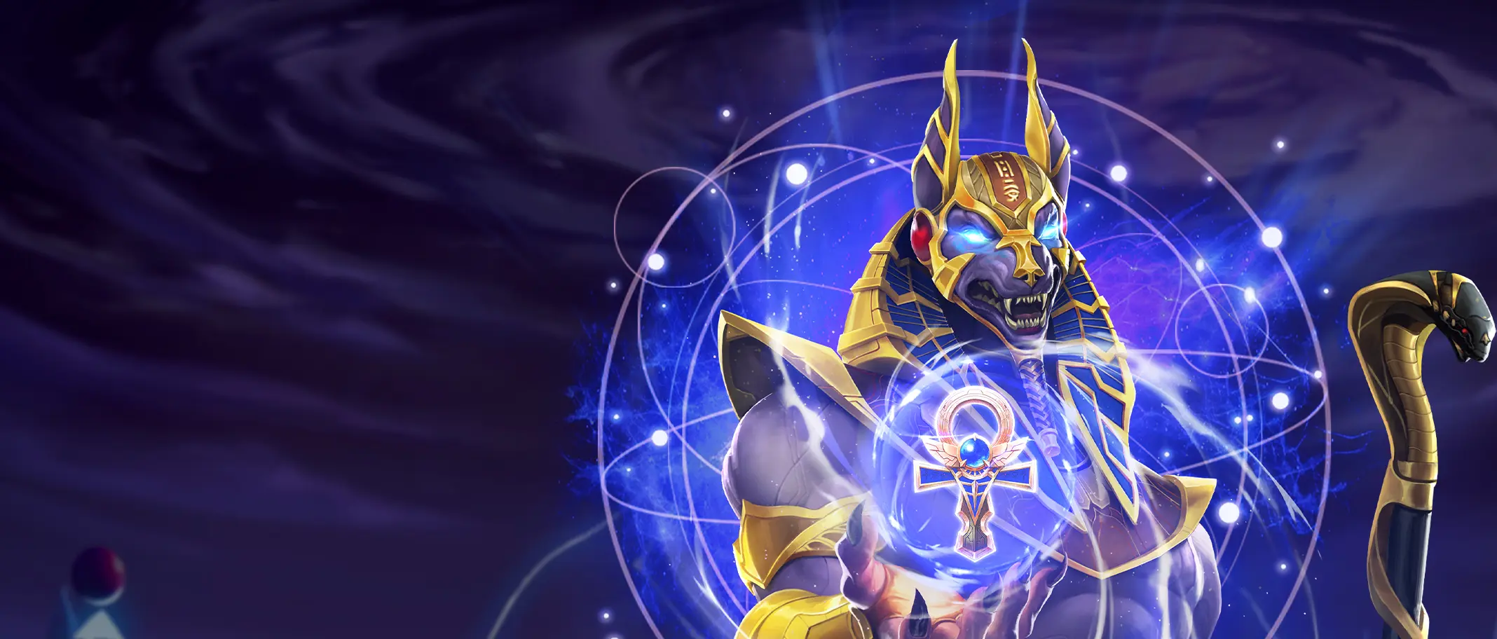 Ankh of Anubis Awakening - official slot artwork