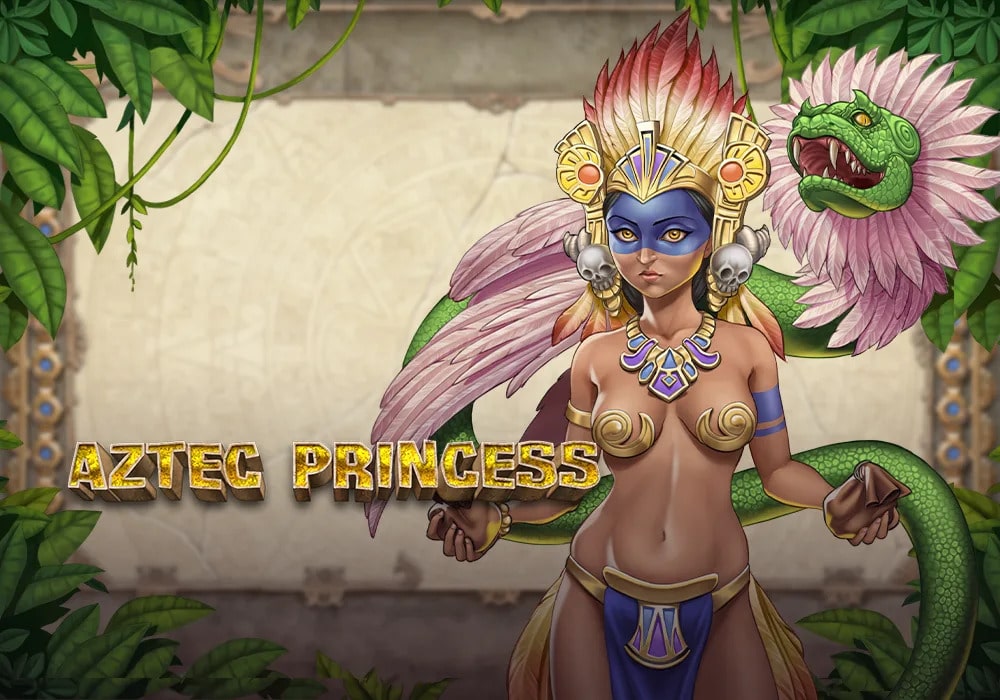 Aztec Warrior Princess - arte oficial del juego