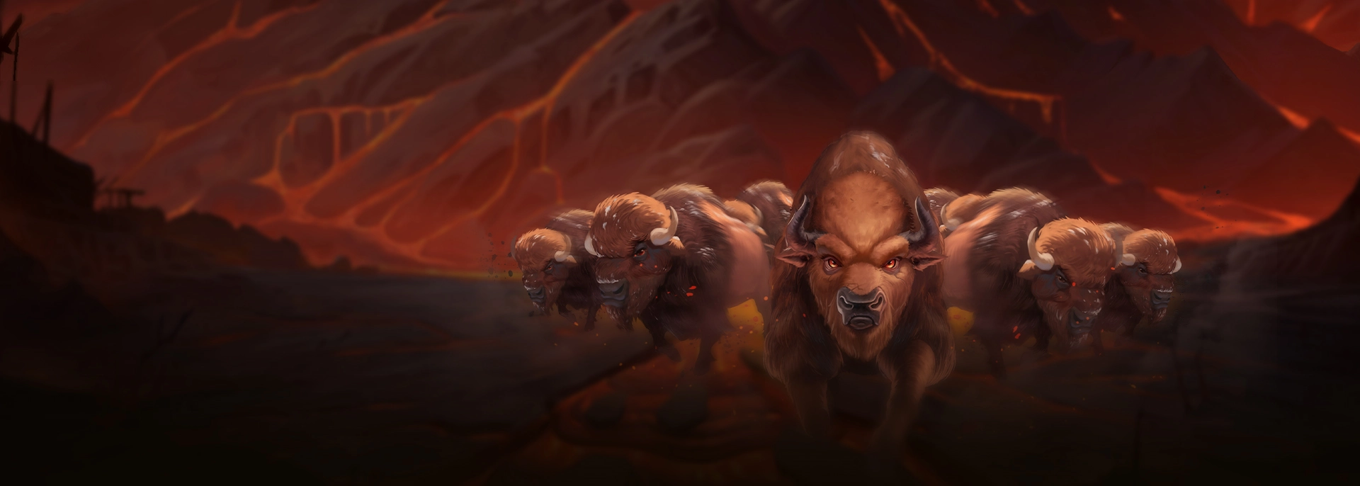 Beasts of Fire - official slot artwork
