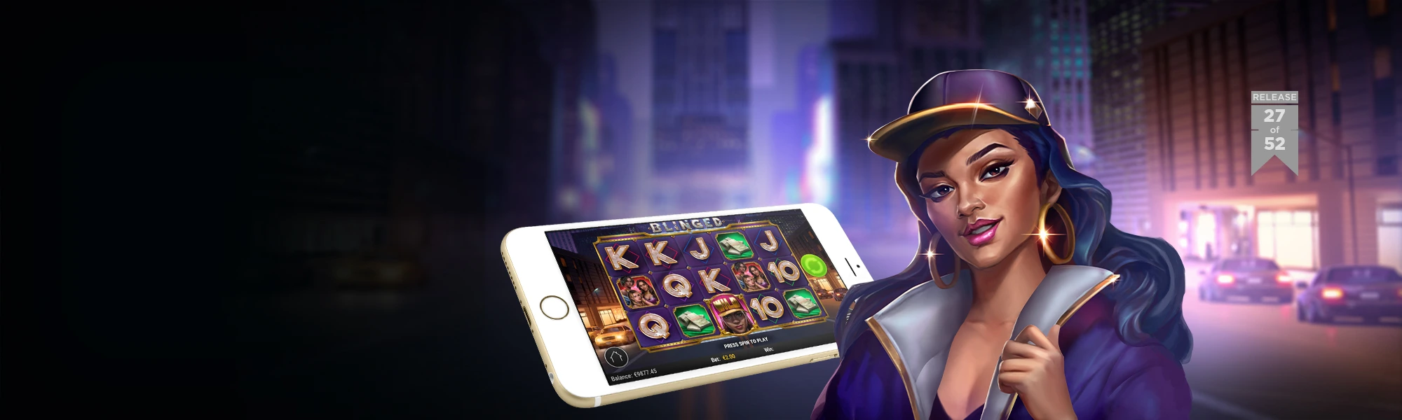 Blinged - official slot artwork