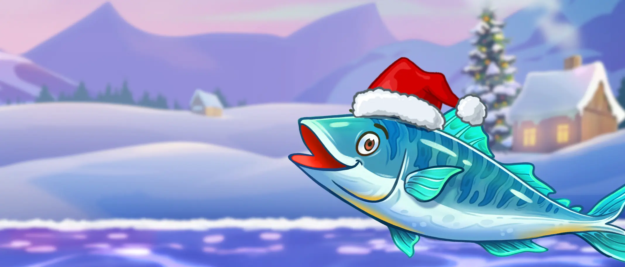 Boat Bonanza Christmas - arte oficial del juego
